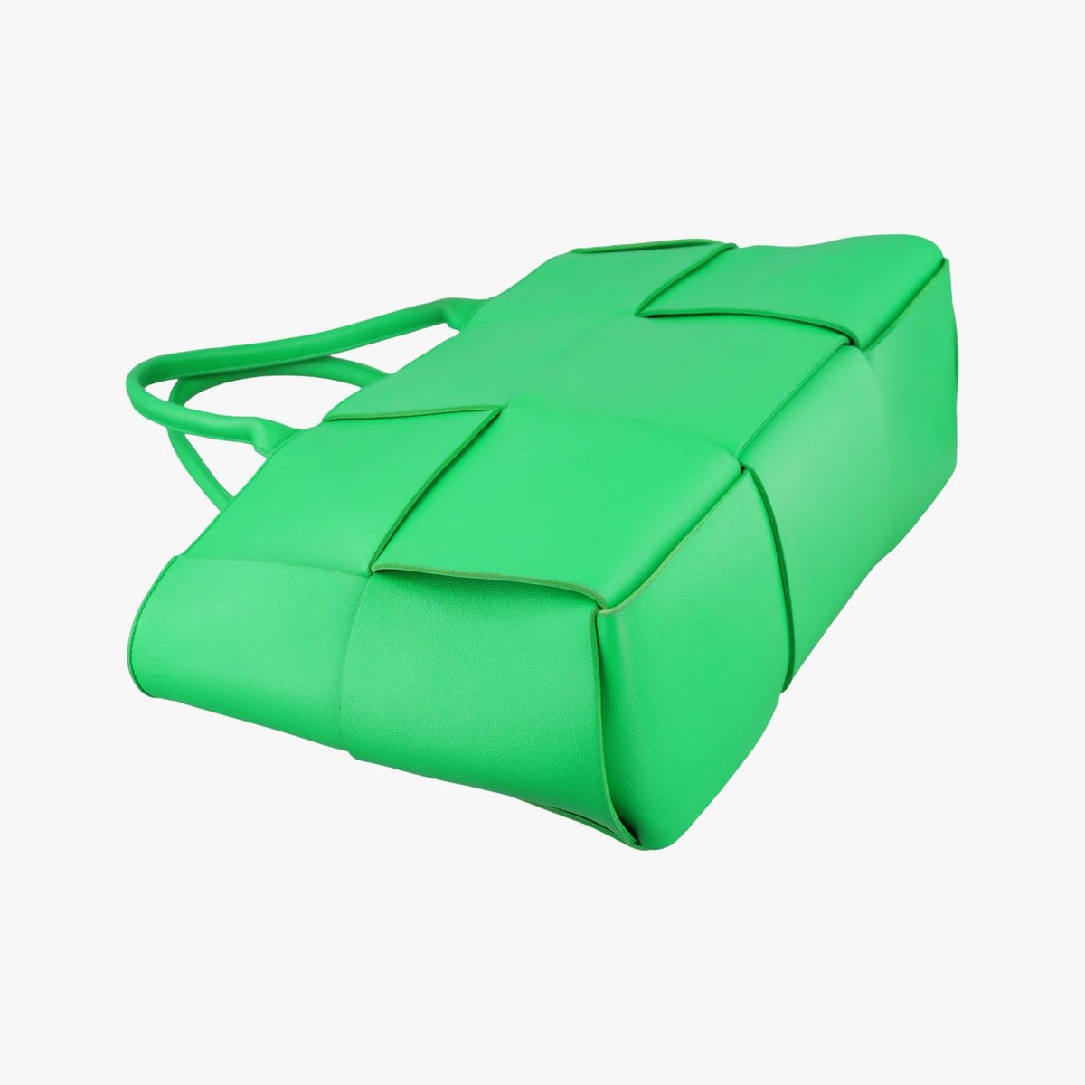 Bottega Veneta Medium the Arco Tote Bag Green Lambskin — view 7
