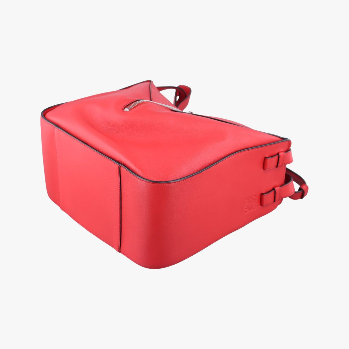 Loewe Hammock Red Leather Shoulder Bag — view 6