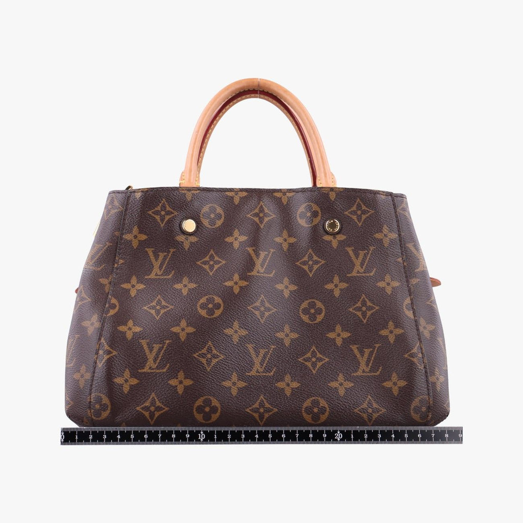 Louis Vuitton Montaigne BB Monogram Brown Canvas — view 2