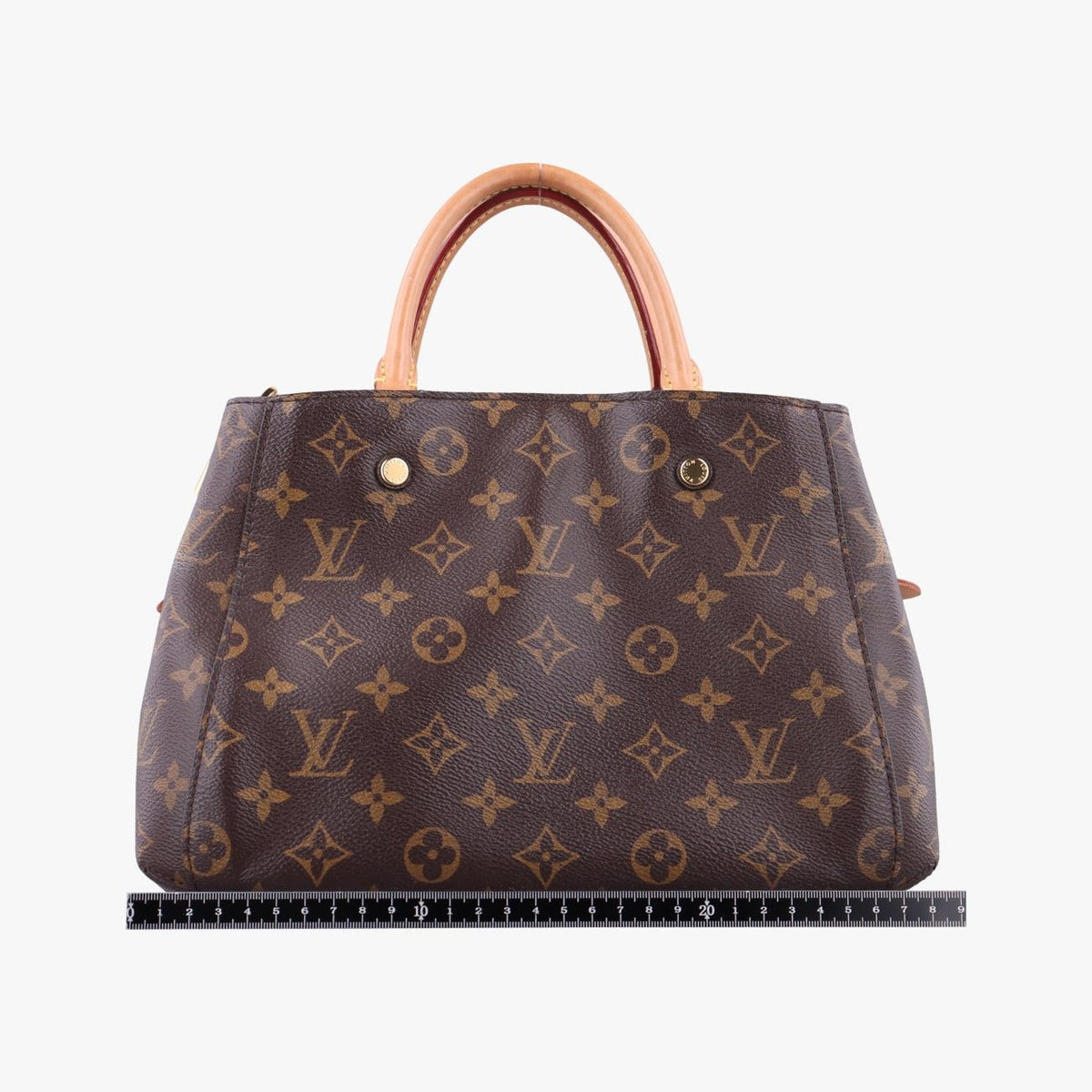 Louis Vuitton Montaigne BB Monogram Brown Canvas — view 2