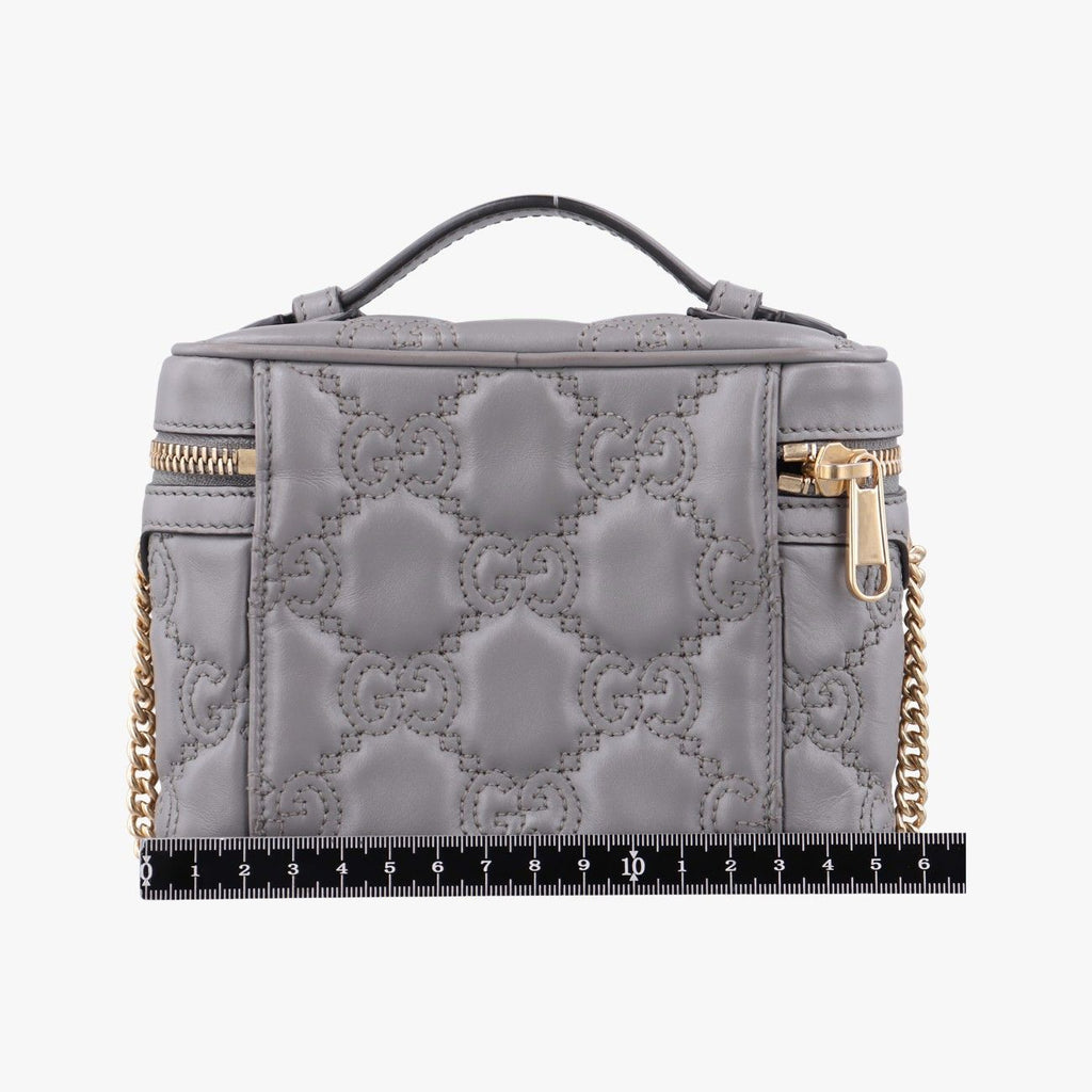 Gucci GG Matelasse Mini Gray — view 2
