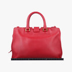 Saint Laurent Baby Cabas Red Leather — view 2