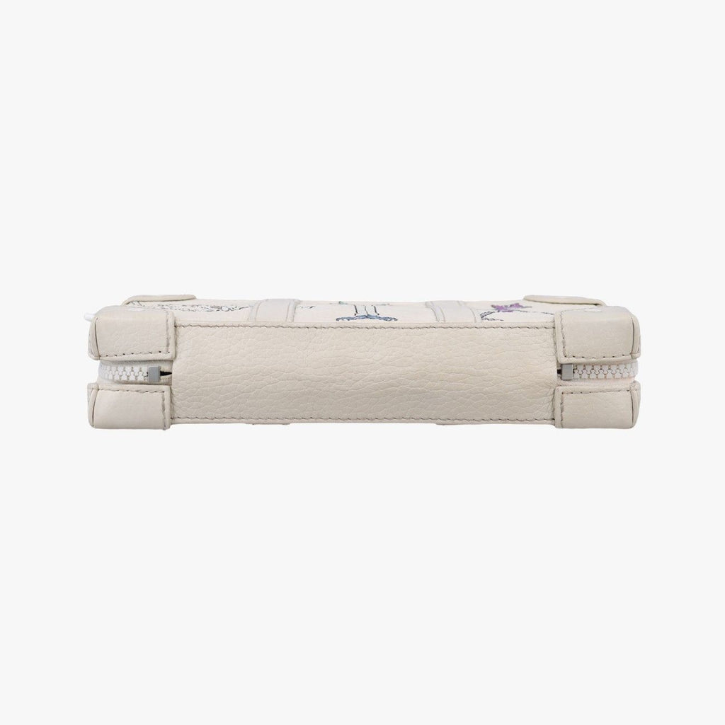 Louis Vuitton Soft Trunk LV Friend White Multicolor Monogram Taurillon — view 3