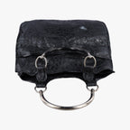 Dior 61 Hobo Black Leather Enamel — view 8