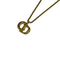 Dior Necklace Gold CD Motif