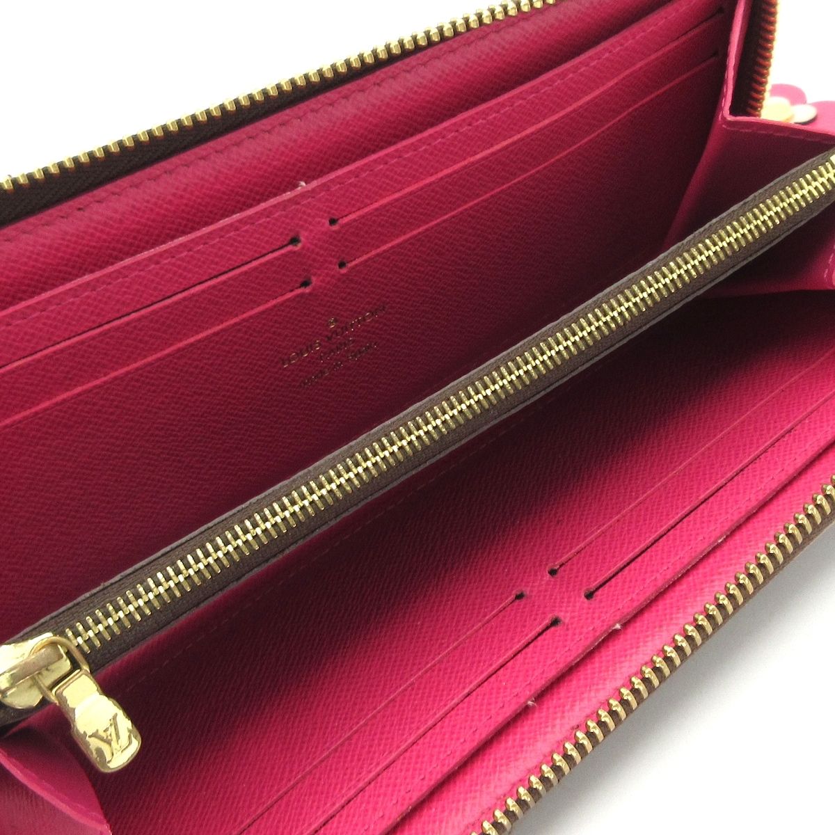 Louis Vuitton Wallet Blooming Flower Collection Portefeuille Clemence Hot Pink — view 3