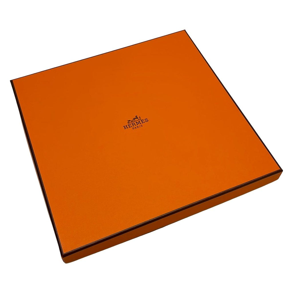 Hermes Scarf Carre 90 Orange Multi Cuirs du Desert — view 5