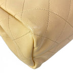 Chanel Shoulder Bag Beige Chain 2-Way Silver — view 7
