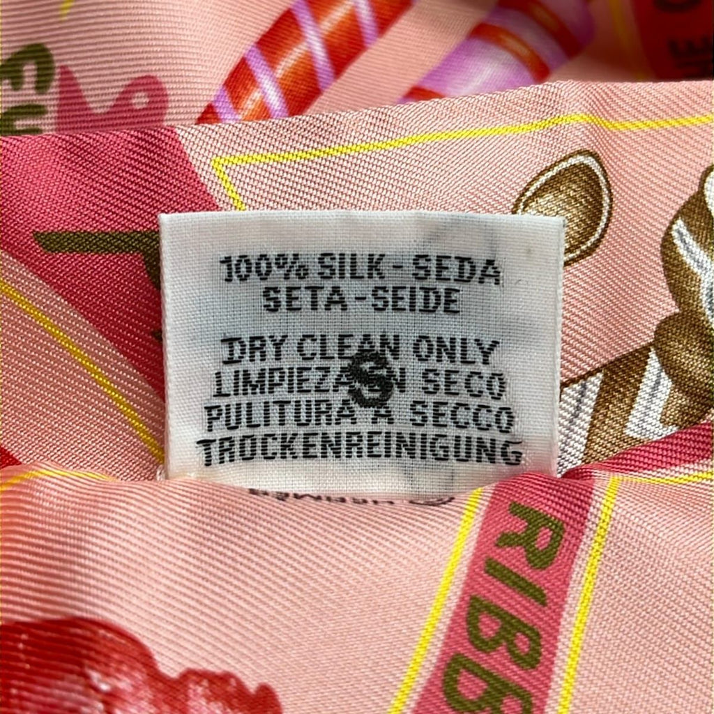 Hermes Scarf Twilly Pink Multi — view 4