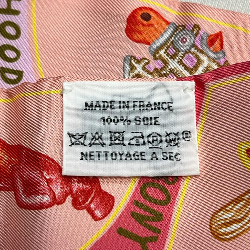Hermes Scarf Twilly Pink Multi — view 3