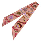Hermes Scarf Twilly Pink Multi — view 5