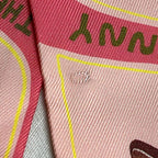 Hermes Scarf Twilly Pink Multi Funny Ice Cream — view 6