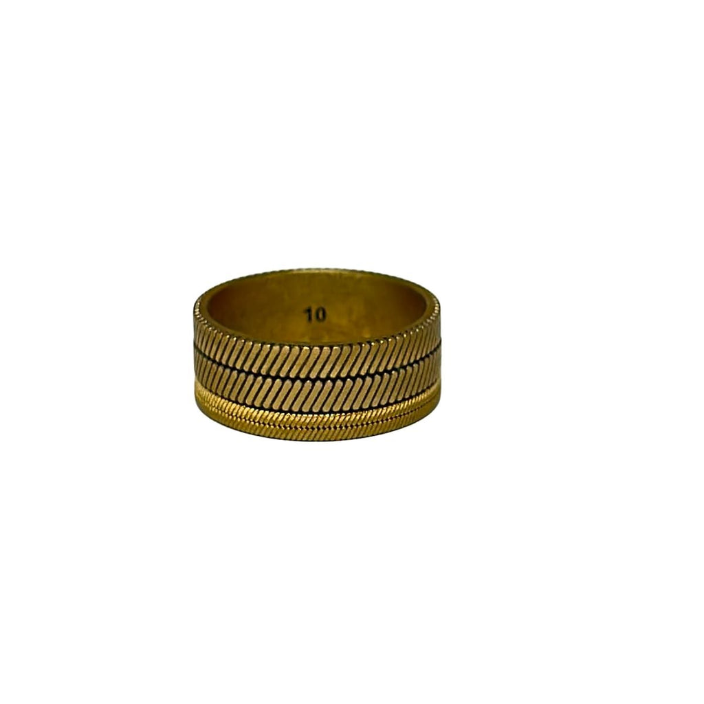 Saint Laurent Paris Ring Tandem Gold — view 3