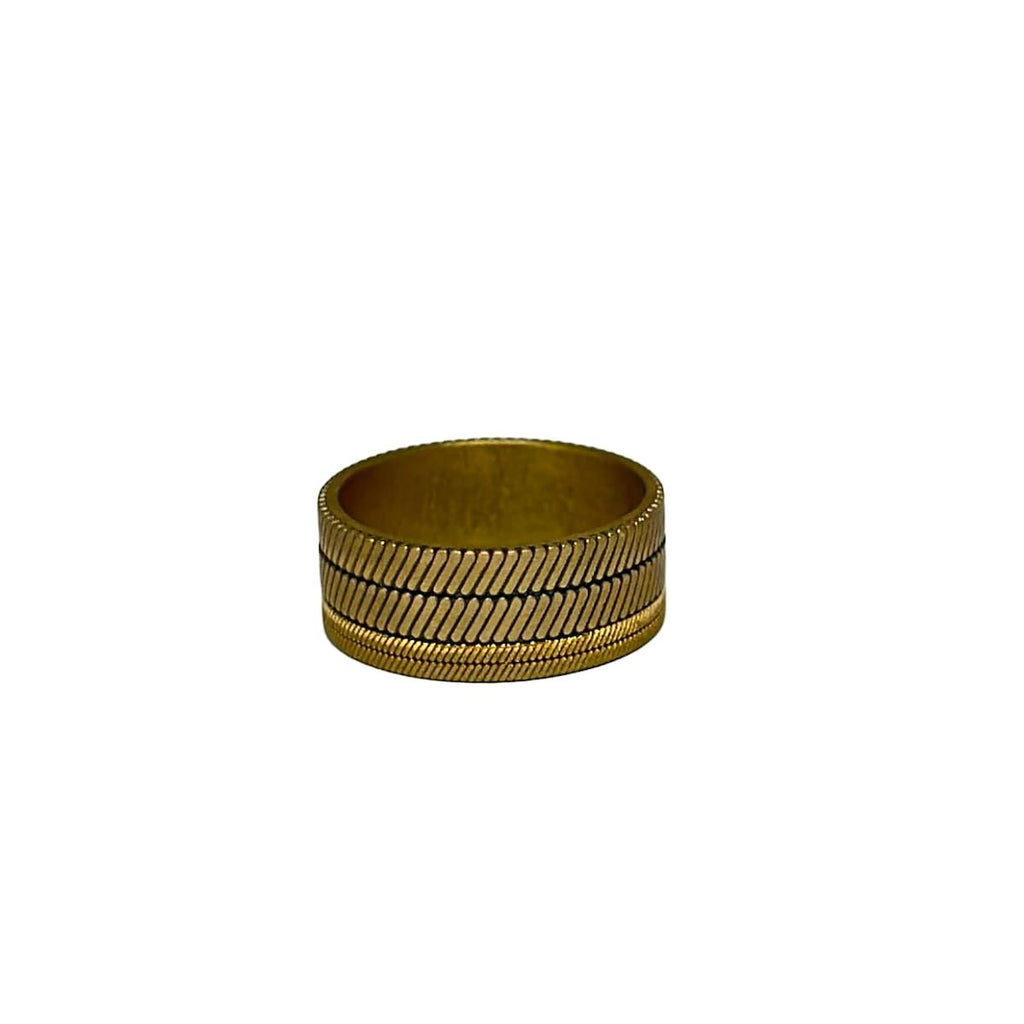 Saint Laurent Paris Ring Tandem Gold — view 2