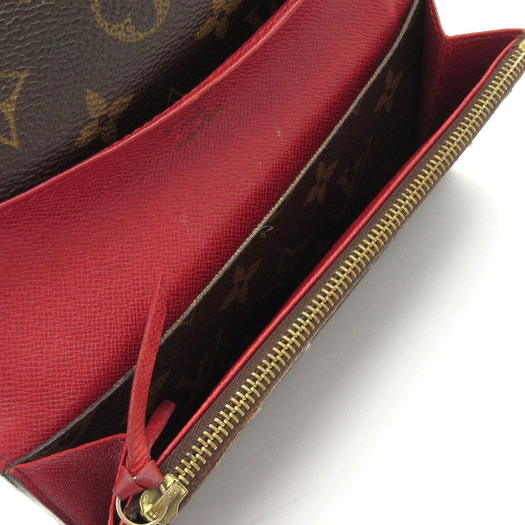 Louis Vuitton Wallet Monogram Portefeuille Emily Rouge — view 4
