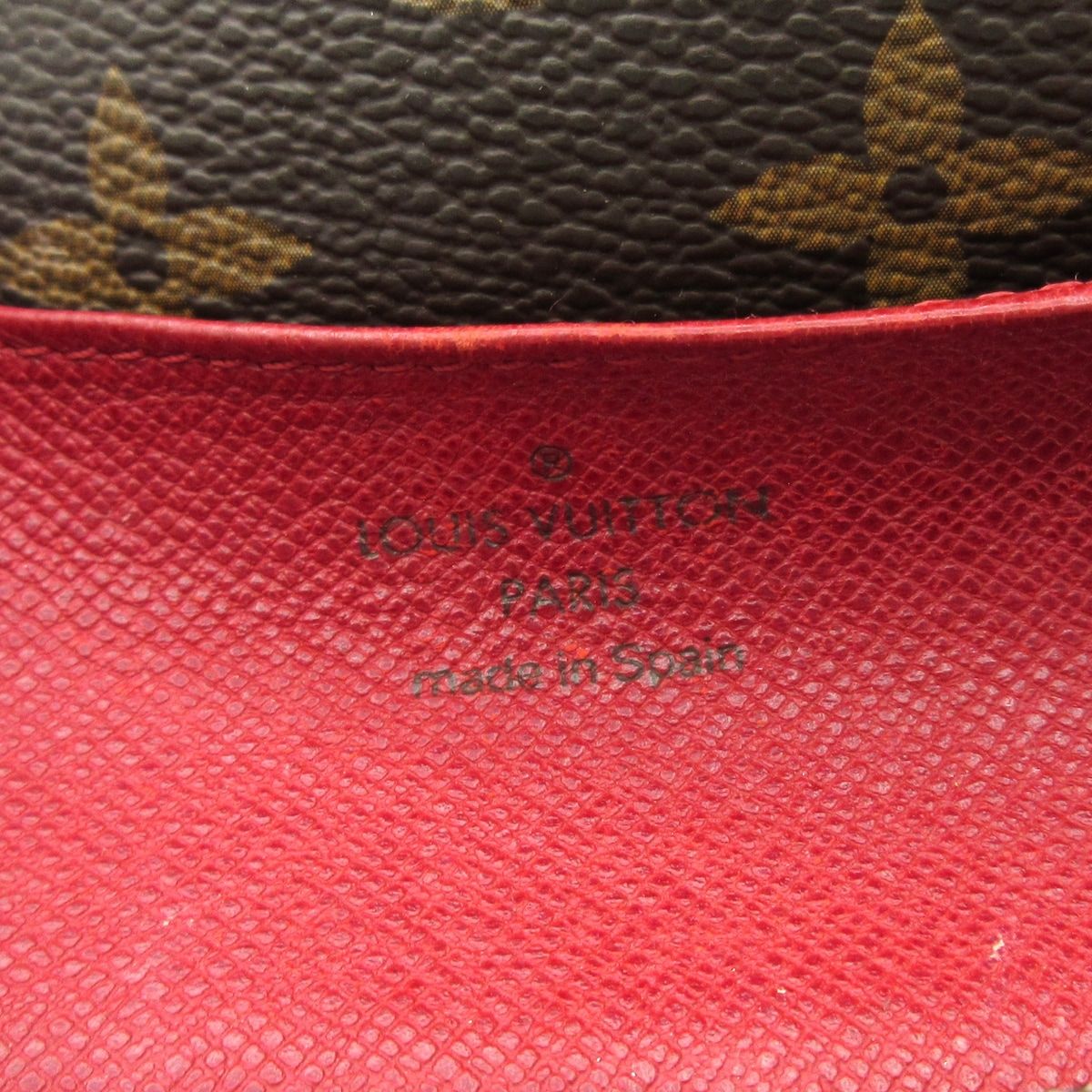 Louis Vuitton Wallet Monogram Portefeuille Emily Rouge — view 6
