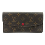 Louis Vuitton Wallet Monogram Portefeuille Emily Rouge