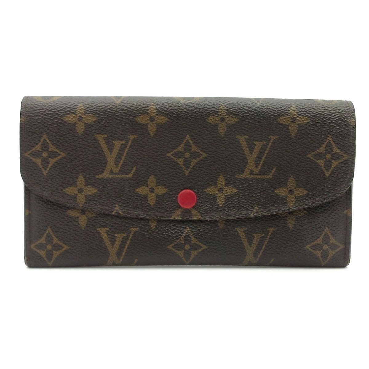 Louis Vuitton Wallet Monogram Portefeuille Emily Rouge