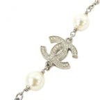 Chanel Necklace Silver — view 3
