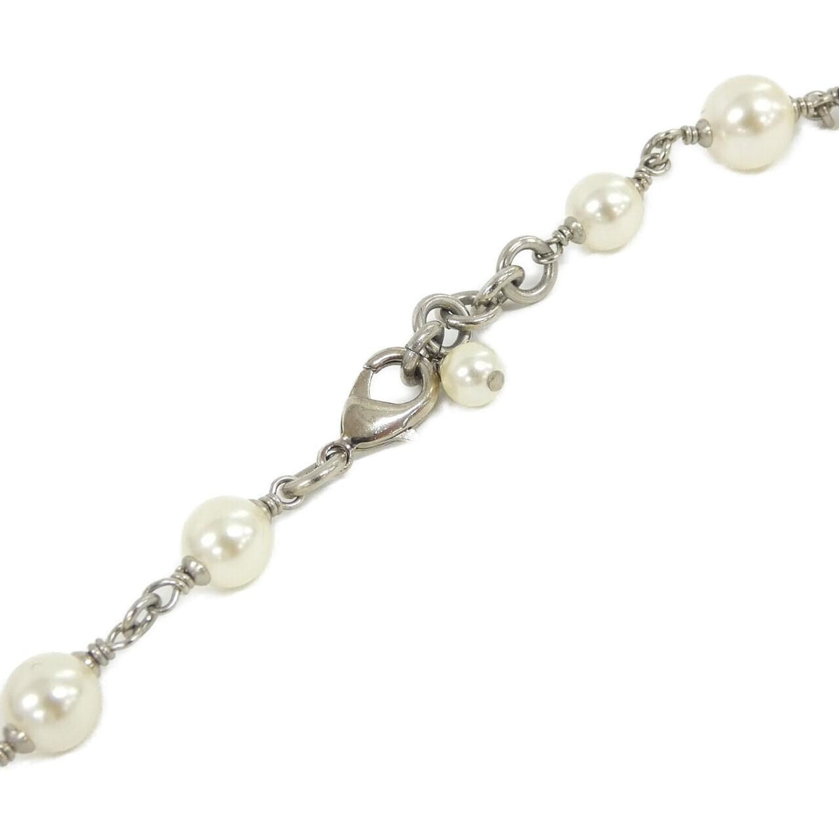 Chanel Necklace Silver — view 5