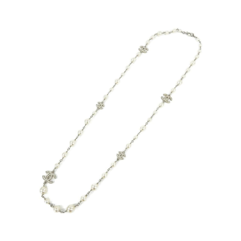 Chanel Necklace Silver — view 2