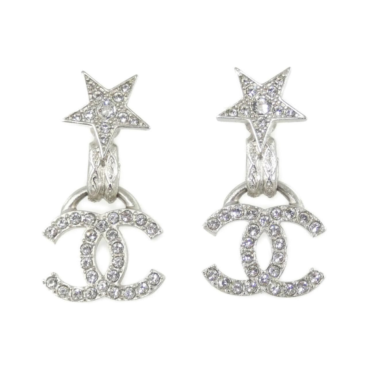 Chanel Earrings Silver