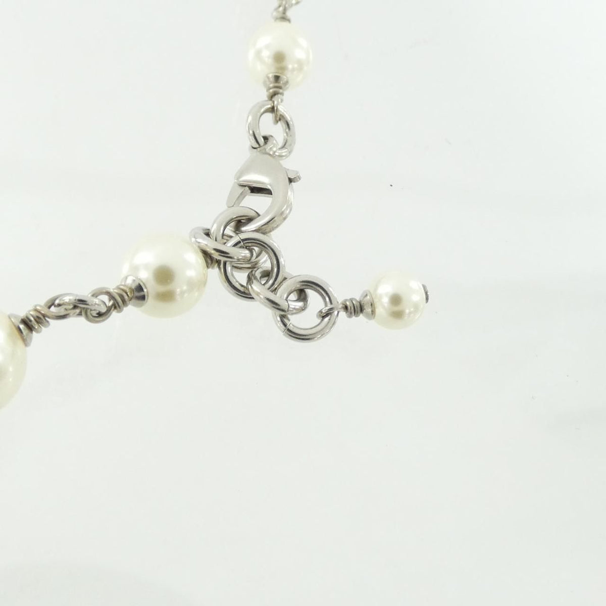 Chanel Necklace Silver — view 4