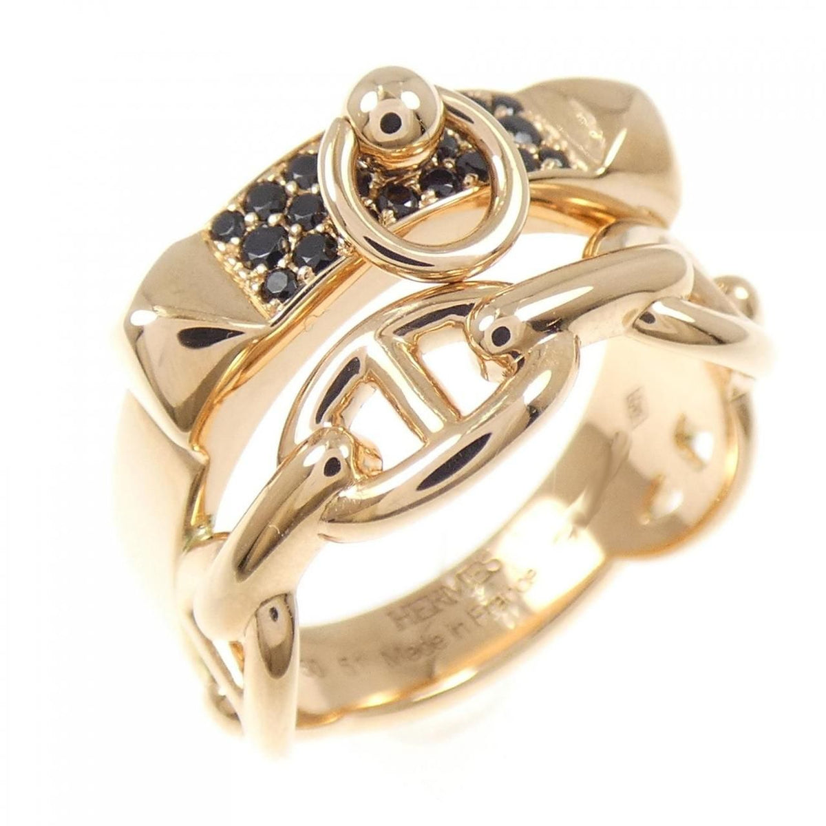 Hermes Spinel Ring Pink