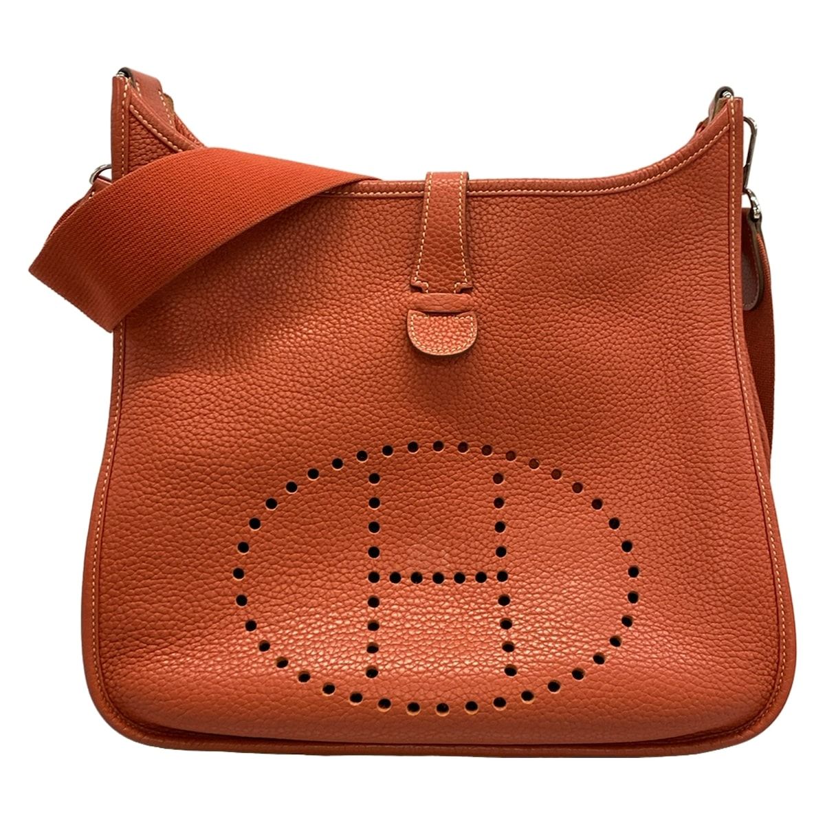 Hermes Shoulder Bag Evelyne 1 33 GM Sanguine