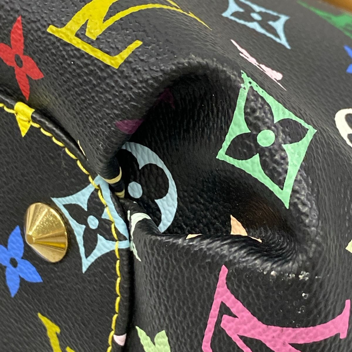Louis Vuitton Shoulder Bag Monogram Multicolor Annie GM Noir — view 6