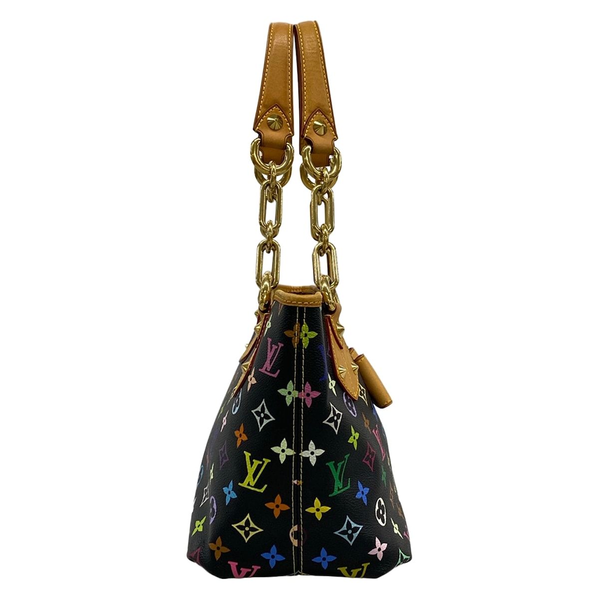 Louis Vuitton Shoulder Bag Monogram Multicolor Annie GM Noir — view 2