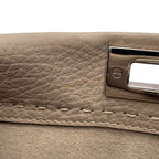 Fendi Selleria Peekaboo Leather Medium 2-Way Shoulder Bag — view 8