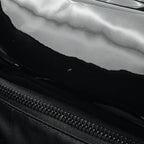Saint Laurent Paris Tote Bag Logo Maxi Patent Leather Black — view 8