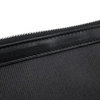 Saint Laurent Paris Clutch Rive Gauche Canvas Leather Black — view 7