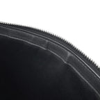 Saint Laurent Paris Clutch Rive Gauche Canvas Leather Black — view 8