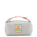 Hermes Pouch Bride-a-Brac GM Animo Block Granit Silver Wool Toile Chevron