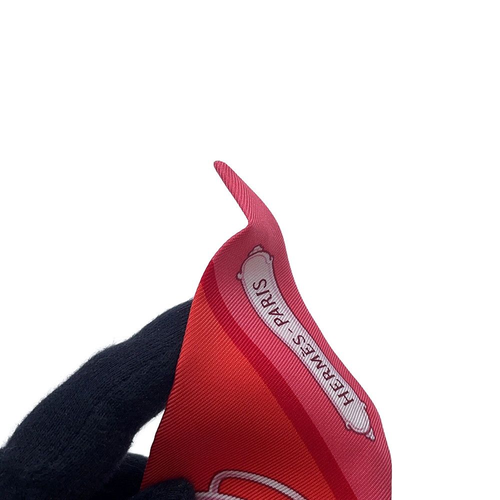 Hermes Scarf Twilly Lift Profile Silk Twill — view 5