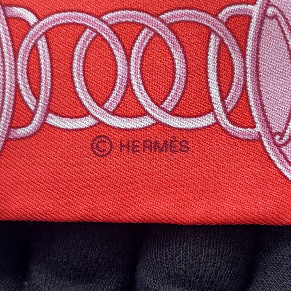 Hermes Scarf Twilly Lift Profile Silk Twill — view 6