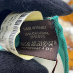 Hermes Shawl Carre 140 Geant Tresses H Cashmere Silk Scarf — view 5