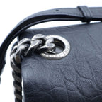 Saint Laurent Paris West Hollywood Shoulder Bag Crossbody Croco Embossed — view 6