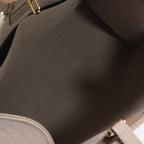 Louis Vuitton Monogram Empreinte On The Go MM Tote Bag Beige Leather — view 8