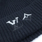 Louis Vuitton Cashmere LV Dual Beanie Knit Hat Black — view 5