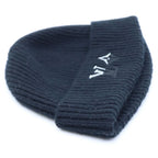 Louis Vuitton Cashmere LV Dual Beanie Knit Hat Black — view 4