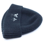 Louis Vuitton Cashmere LV Dual Beanie Knit Hat Black — view 3