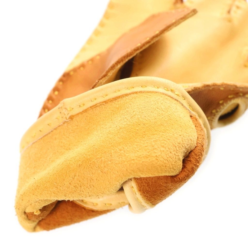 Hermes Leather Driving Gloves Brown — view 5