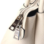 Prada Vitello Daino Handbag Ivory Leather — view 6