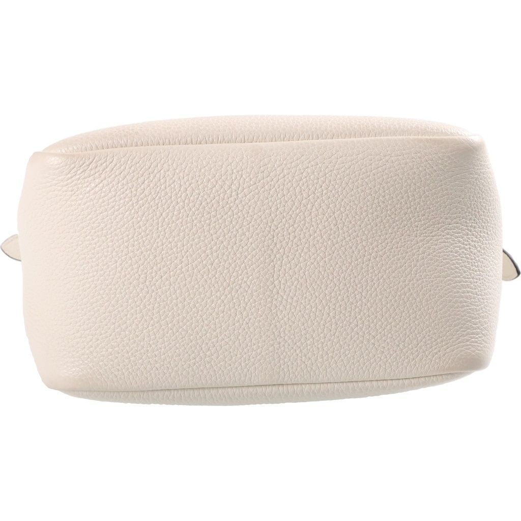 Prada Vitello Daino Handbag Ivory Leather — view 4
