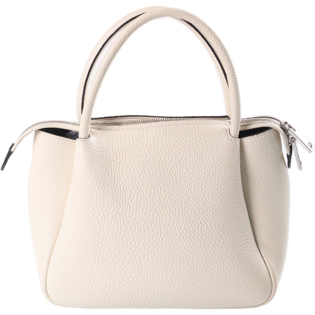 Prada Vitello Daino Handbag Ivory Leather — view 2