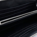 Loewe Anagram Zip Around Wallet Navy — view 6