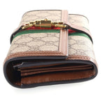 Gucci GG Marmont Jackie 1961 Chain Shoulder Bag Wallet Brown Leather Gold — view 3